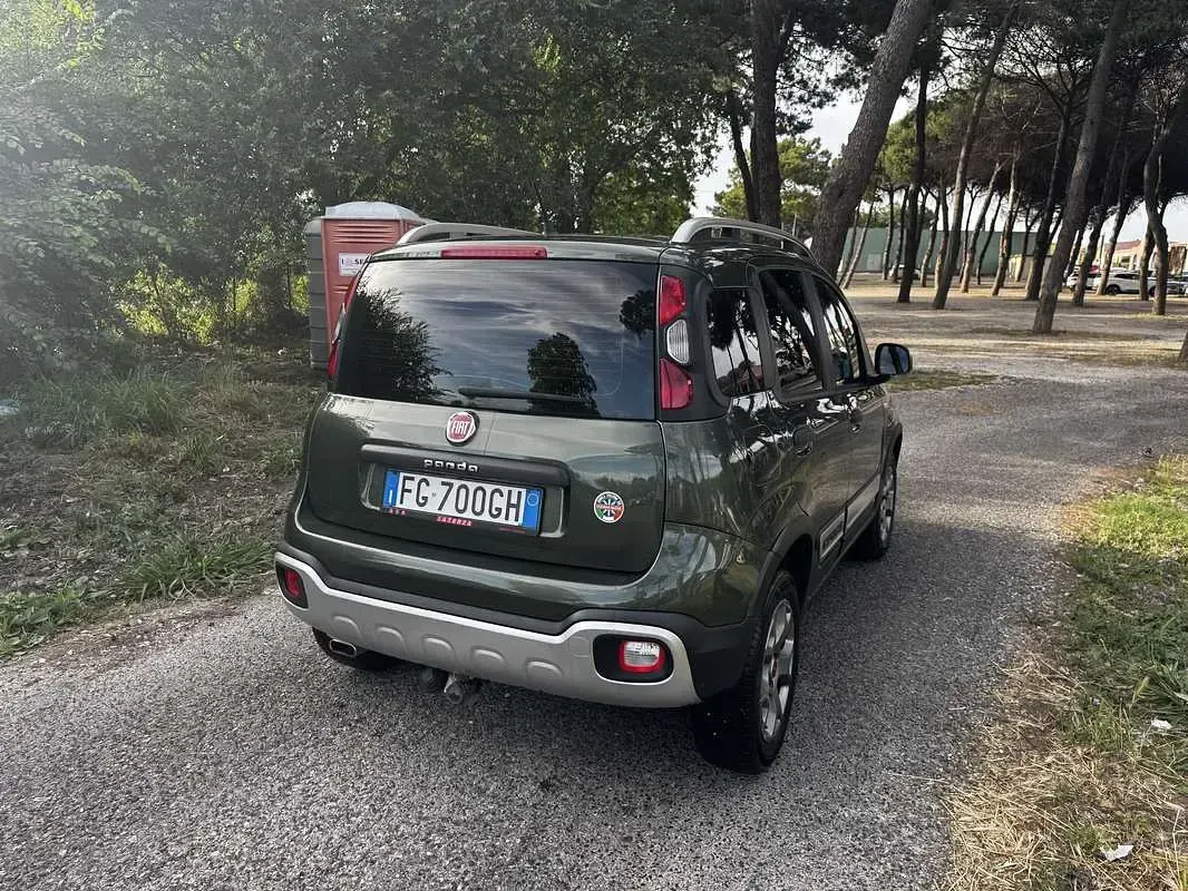 Usata Fiat Panda Cross Cross 95 CV (69 kW) 2016 Verde Utilitaria