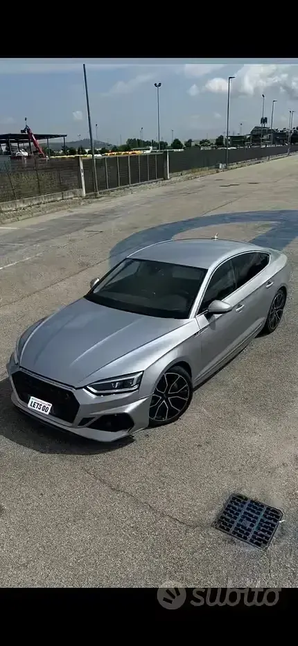 Usata Audi A5 245 CV (180 kW) 2019 Grigio Coupé