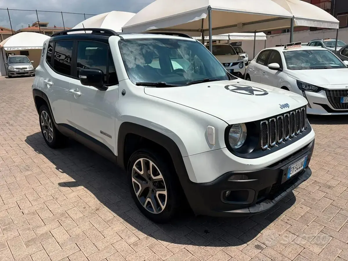 Usata Jeep Renegade Longitude 140 CV (102 kW) 2015 Bianco SUV