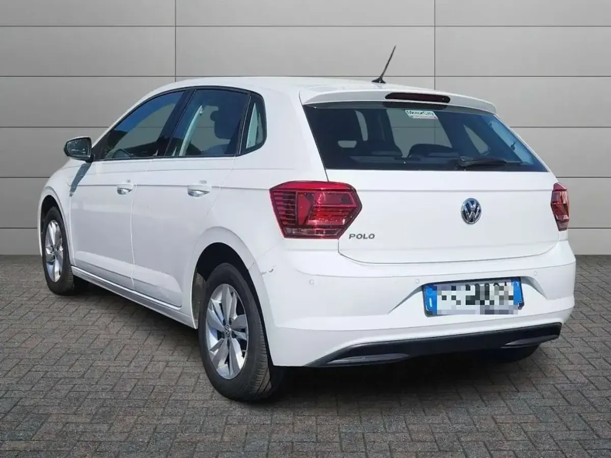 Usata VW Polo Comfortline 95 CV (69 kW) 2018 Bianco Utilitaria