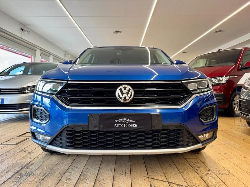 Usata VW T-Roc Advance 150 CV (110 kW) 2018 Blu SUV