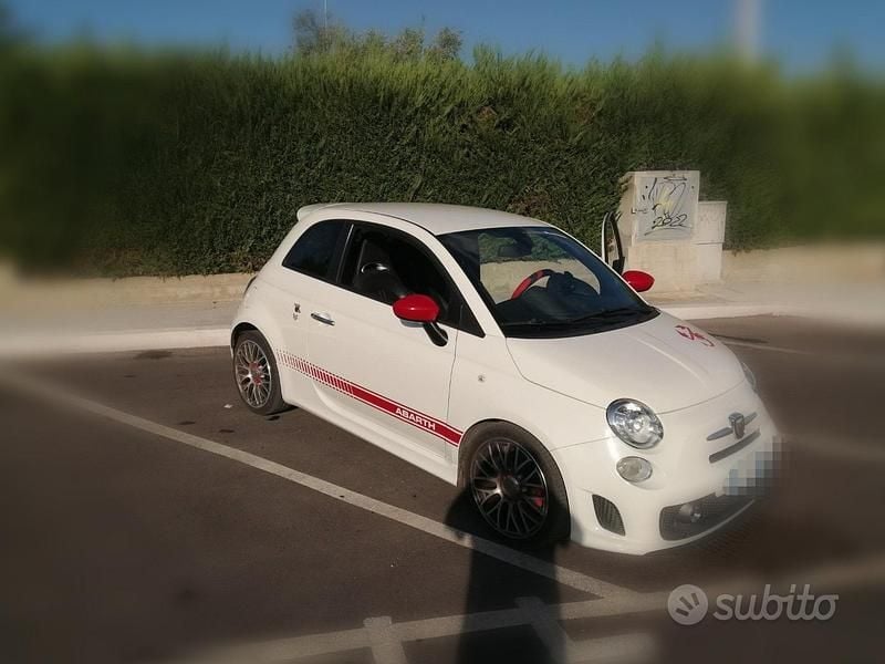 Usata Abarth 595 Turismo 160 CV (117 kW) 2014 Bianco