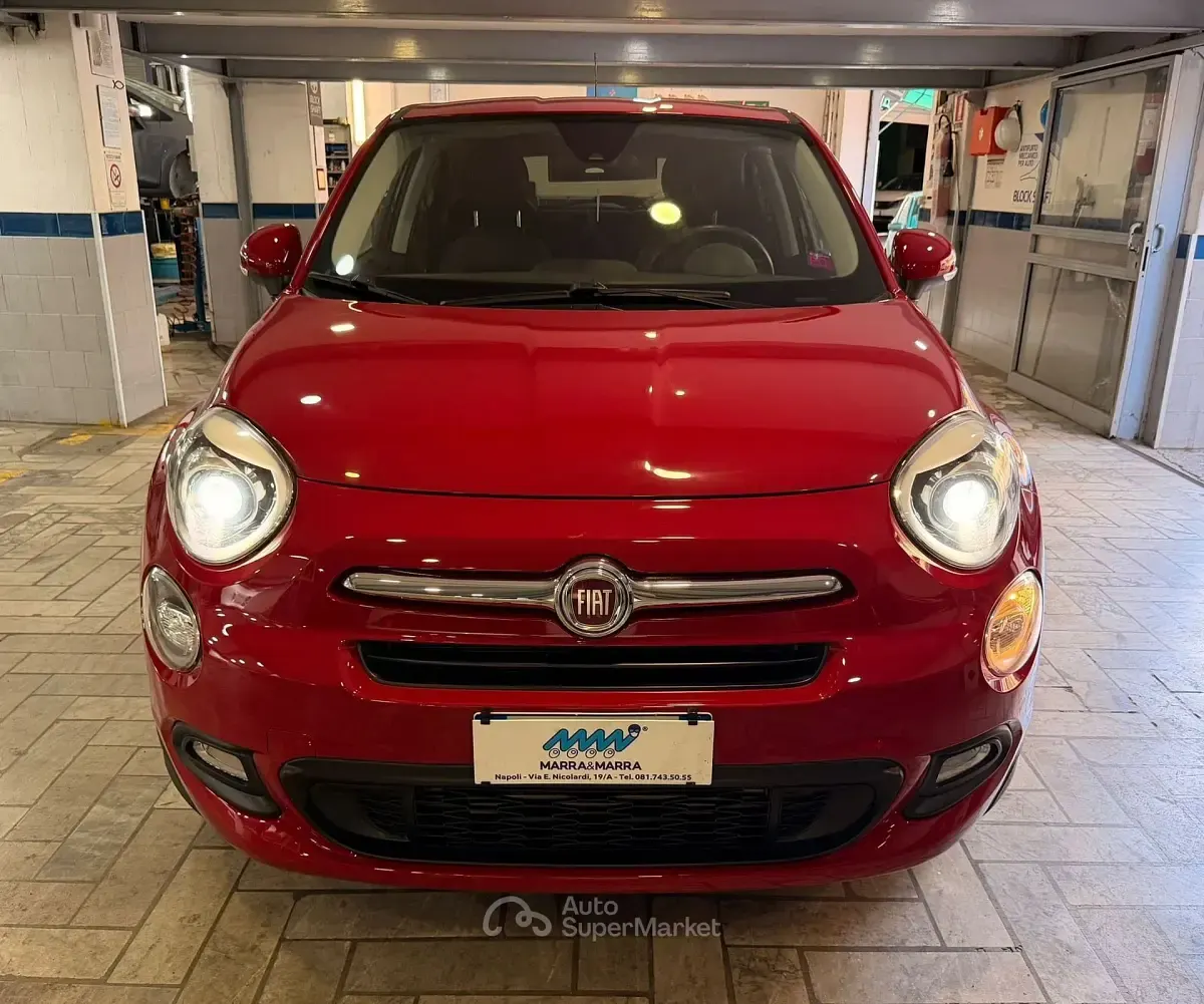 Usata Fiat 500X 140 CV (102 kW) 2015 Rosso SUV