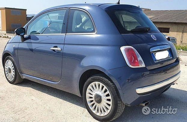 Usata Fiat 500 95 CV (69 kW) 2012 Blu