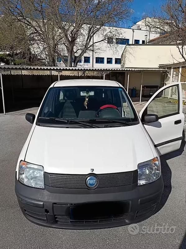 Usata Fiat Panda 54 CV (39 kW) 2007 Bianco Utilitaria