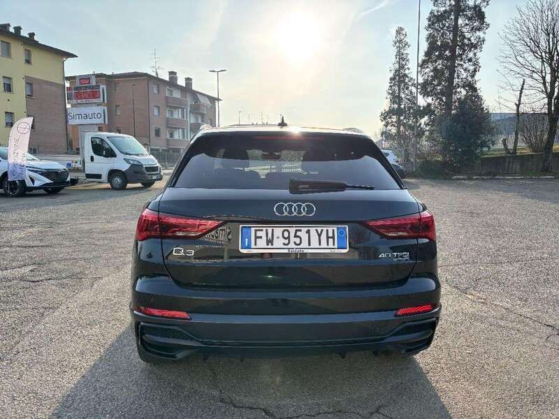 Usata Audi Q3 S-Line 190 CV (139 kW) 2019 Nero SUV