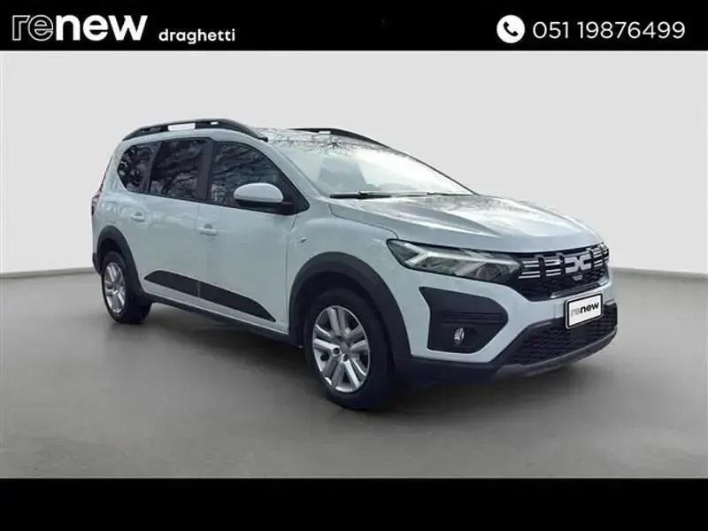 Gebraucht Dacia Jogger Expression 101 PS (74 kW) 2023 Weiß Van / Kleinbus