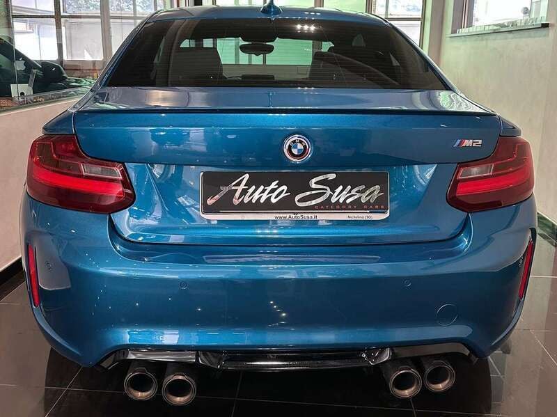 Usata BMW M2 Efficient Dynamics 370 CV (272 kW) 2016 Blu/azzurro Coupé