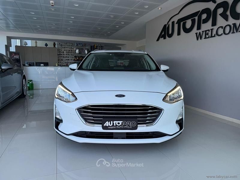 Bianco Usata 2020 Ford Focus Business Edition Station wagon | 11.200 € (Buon prezzo) - Immagine 1/4