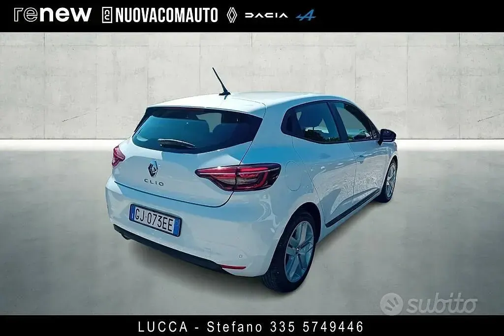 Usata Renault Clio V Zen 101 CV (74 kW) 2022 Bianco ghiaccio Berlina