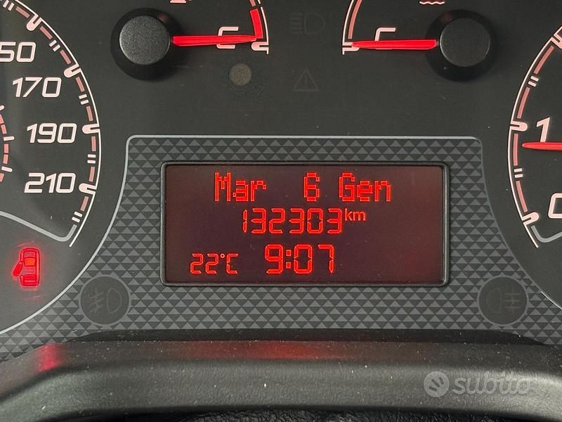 Usata Fiat Fiorino 95 CV (69 kW) 2018 Rosso Monovolume