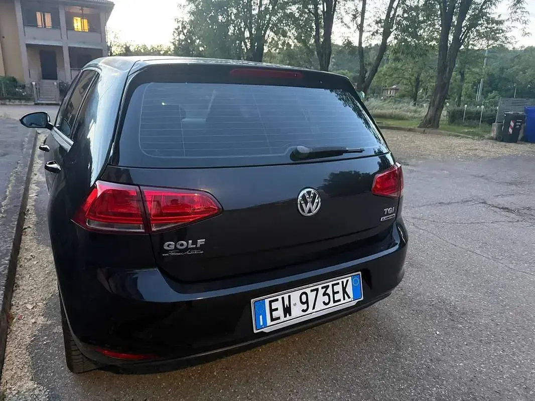 Usata VW Golf VII Trendline 110 CV (80 kW) 2014 Nero Berlina
