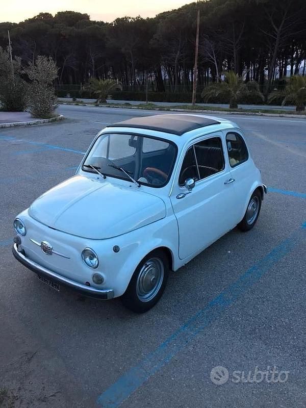 Usata Fiat 500 1960 Bianco Utilitaria