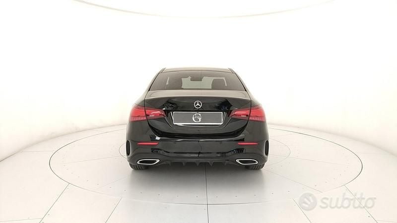 Usata Mercedes A180 Advanced Plus 116 CV (85 kW) 2023 Nero Berlina