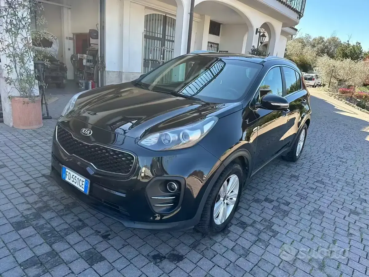 Usata Kia Sportage 116 CV (85 kW) 2016 Nero SUV