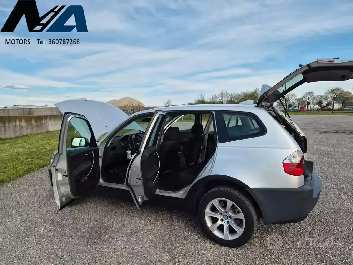 Usata BMW X3 150 CV (110 kW) 2005 Grigio SUV