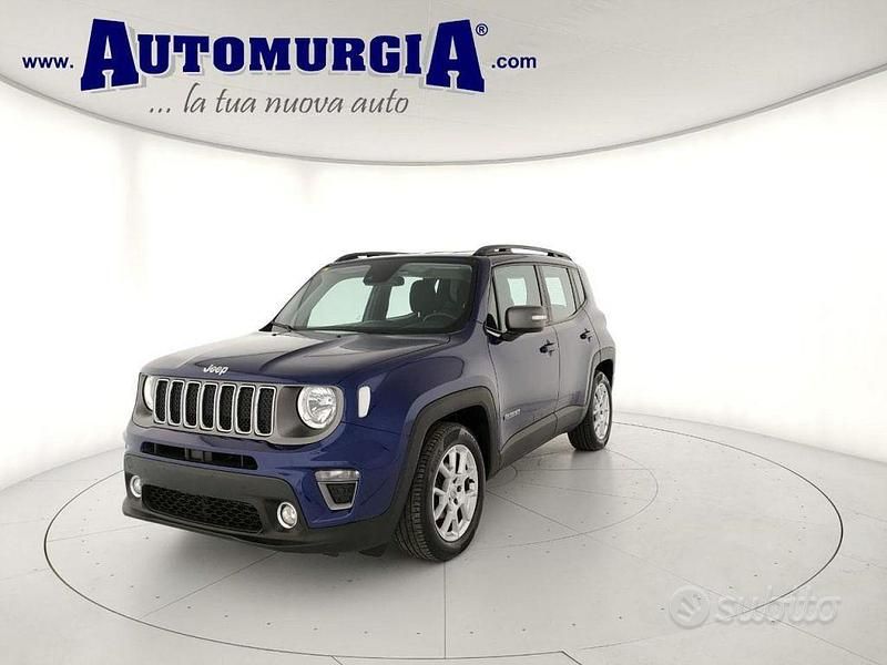 Usata Jeep Renegade Limited 131 CV (96 kW) 2021 Blu SUV