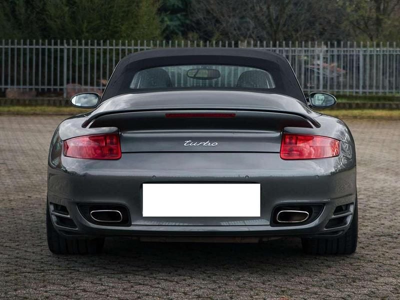Usata Porsche 997 Turbo 480 CV (353 kW) 2008 Grigio Cabrio
