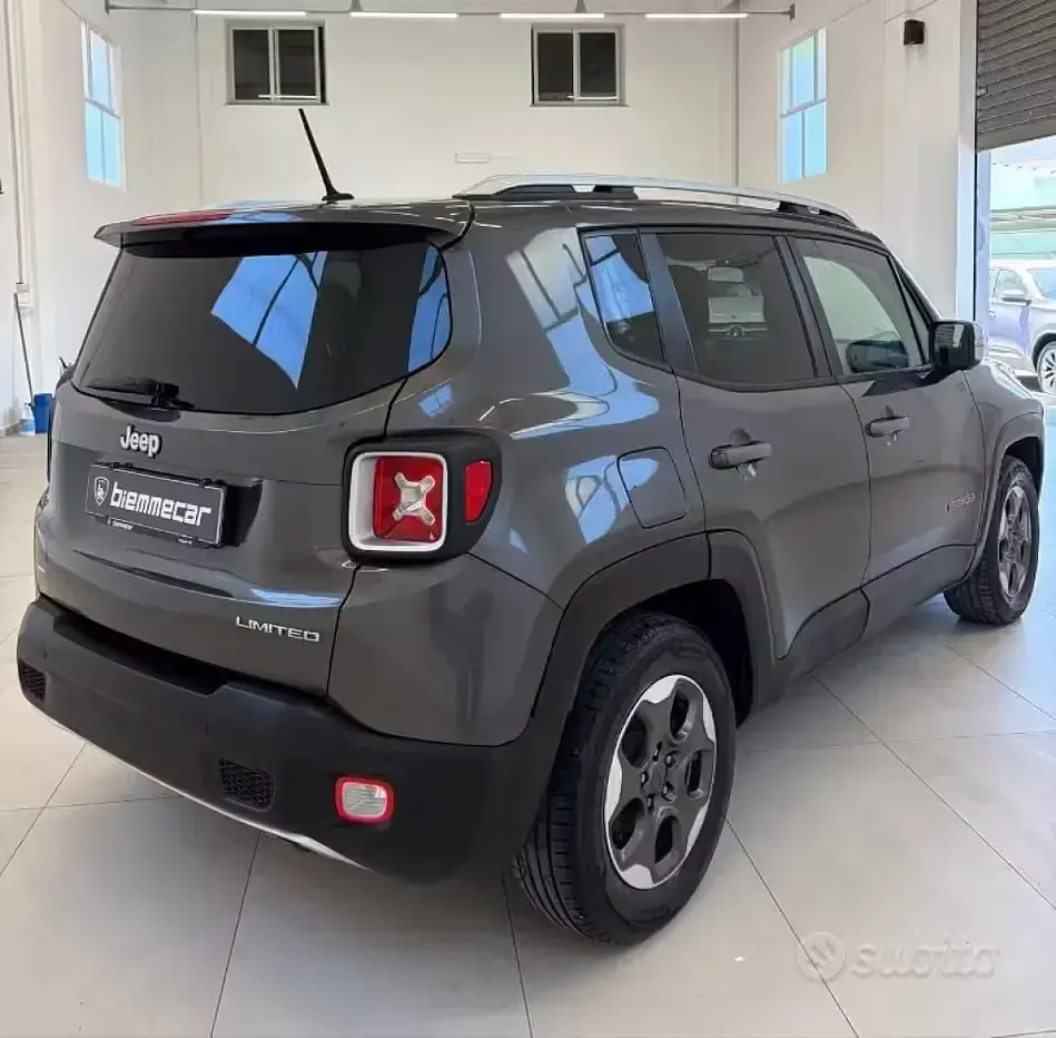 Usata Jeep Renegade Limited 120 CV (88 kW) 2016 Grigio SUV