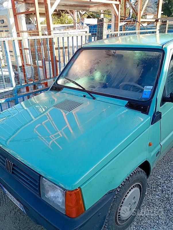 Usata Fiat Panda 54 CV (39 kW) 2001 Verde Utilitaria