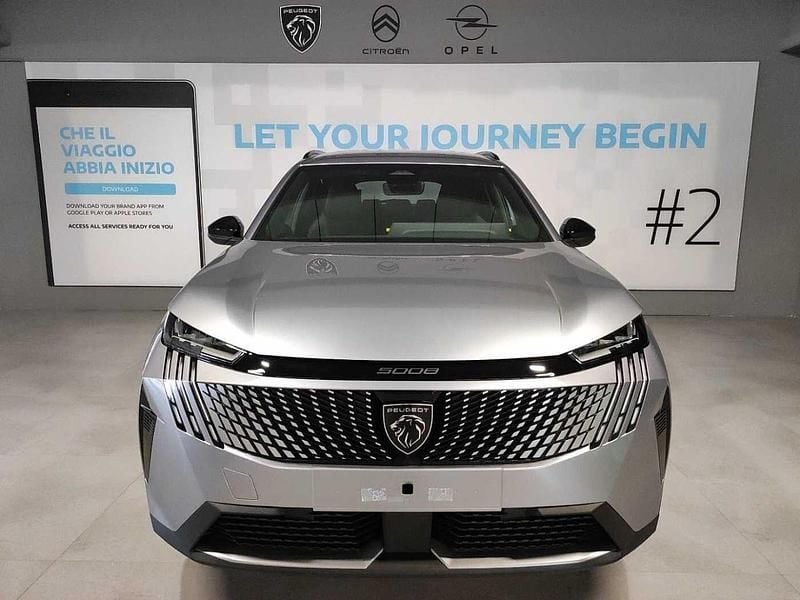 Nuova Peugeot 5008 Allure 136 CV (100 kW) 2025 Argento Monovolume