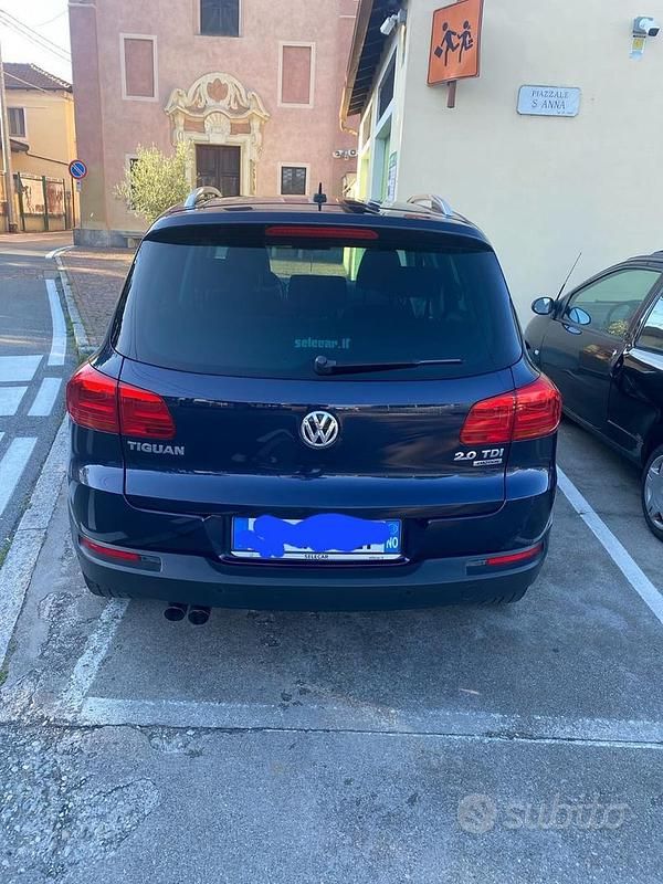 Usata VW Tiguan 140 CV (102 kW) 2013 Blu SUV