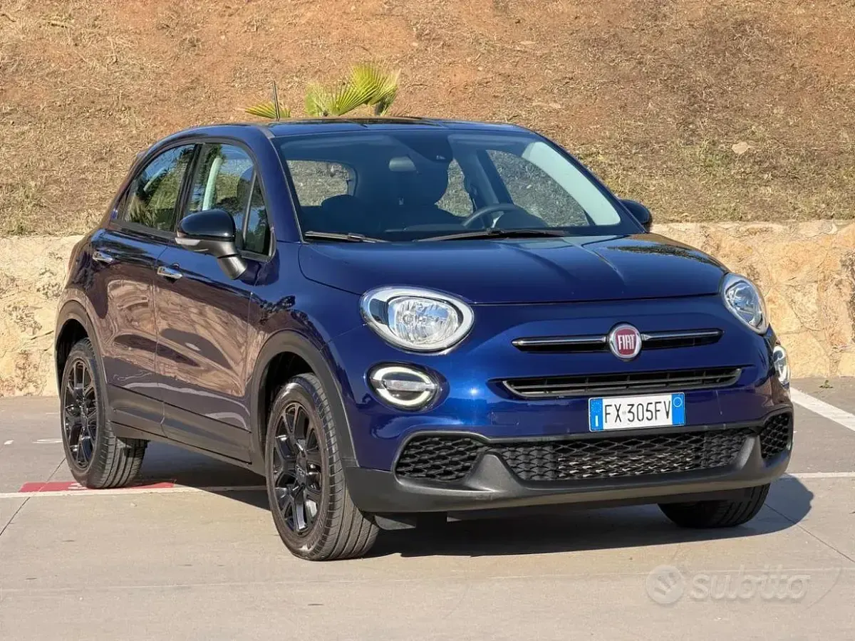Usata Fiat 500X 95 CV (69 kW) 2019 Bluazzurro SUV