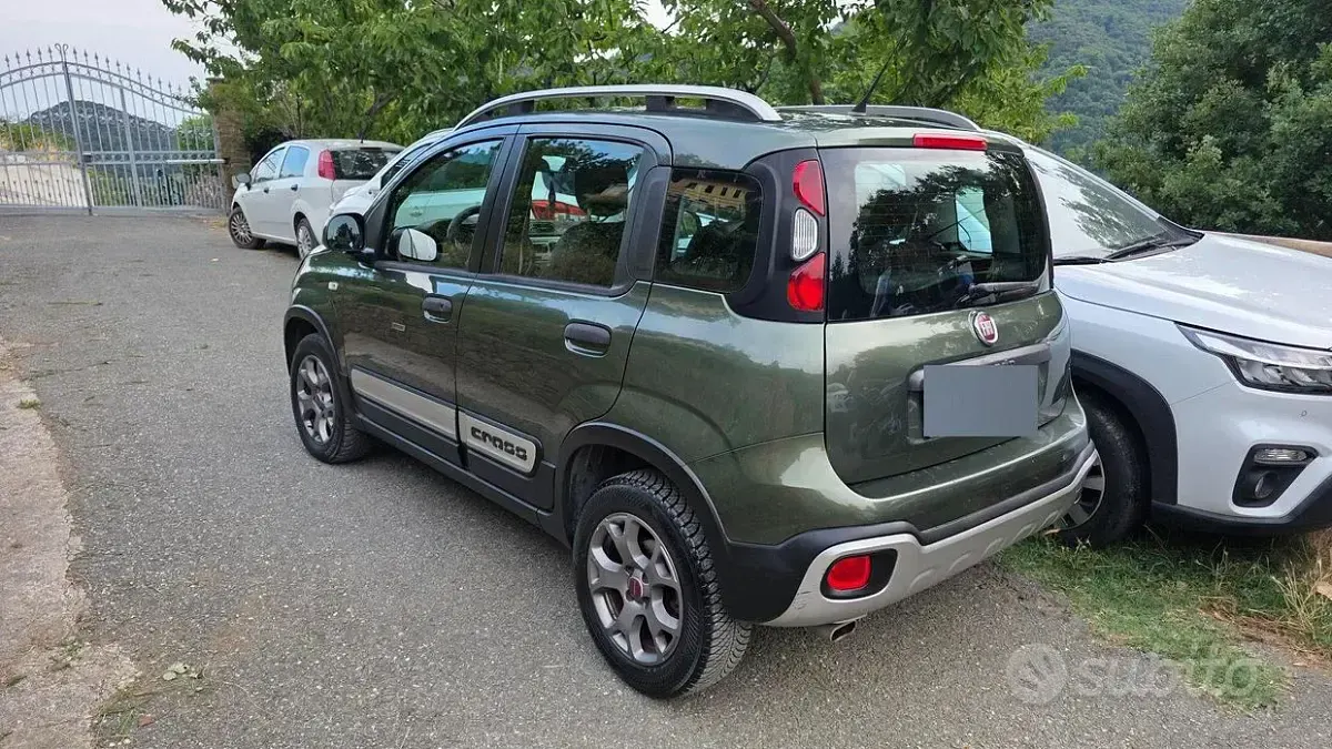 Usata Fiat Panda Cross Cross 80 CV (58 kW) 2015 Verde Utilitaria