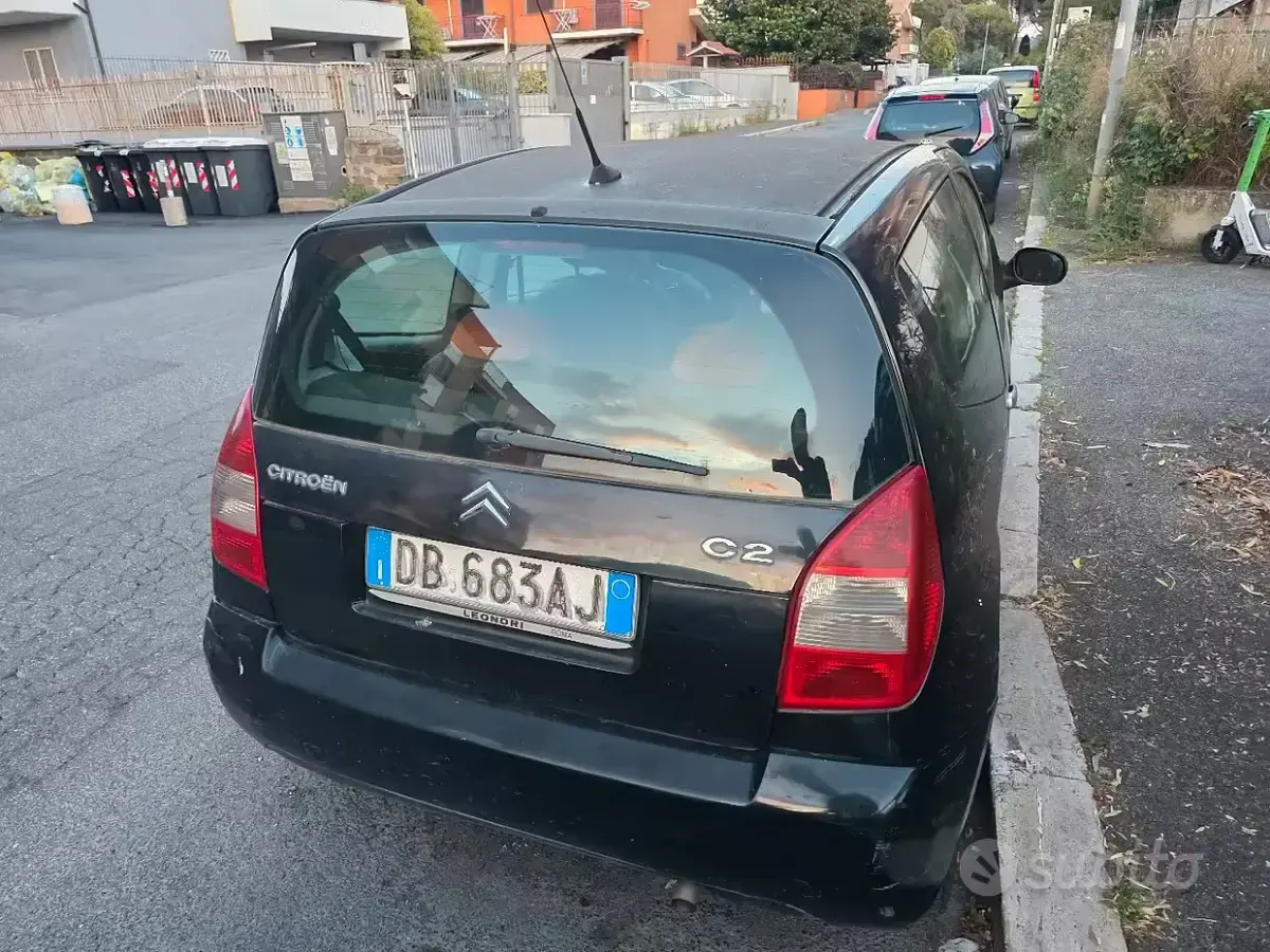 Usata Citroën C2 60 CV (44 kW) 2006 Nero Utilitaria