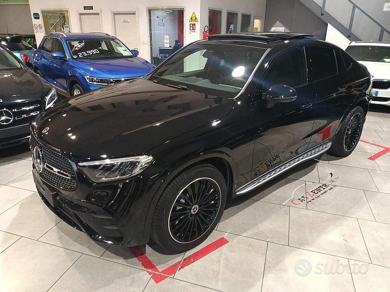 Nero Nuova 2025 Mercedes GLC220 Advanced Coupé | 76.990 € (Molto cara) - Immagine 1/4