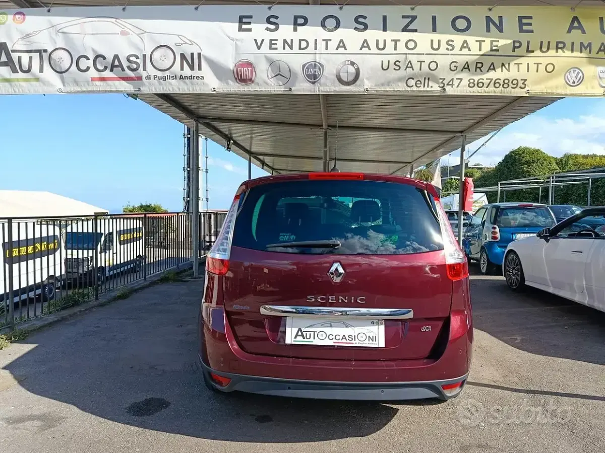Usata Renault Scénic III 131 CV (96 kW) 2012 Rosso Monovolume