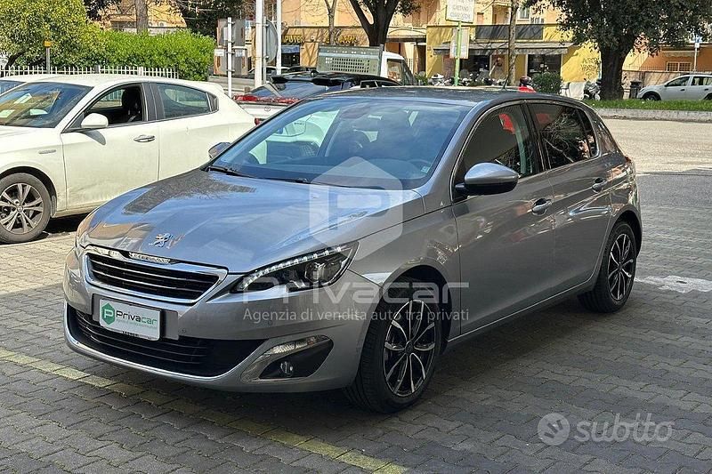 Usata Peugeot 308 Allure 120 CV (88 kW) 2016 Grigio Utilitaria