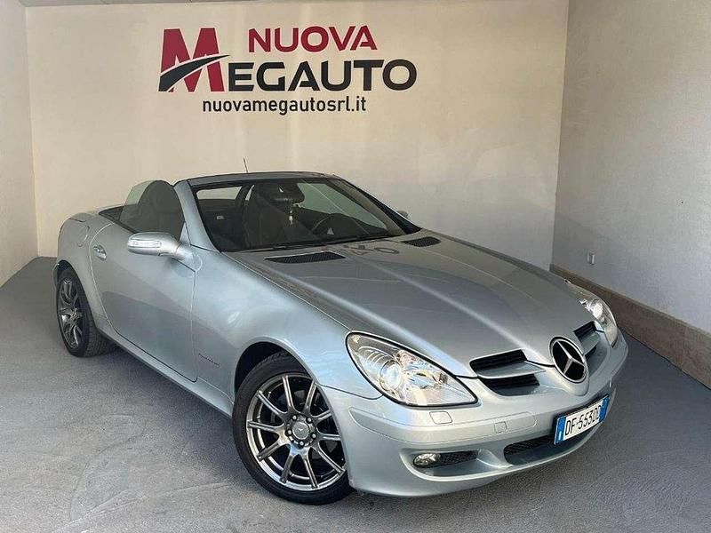 Grigio Usata 2004 Mercedes SLK200 Cabrio | 11.490 € (Ottimo prezzo) - Immagine 1/4