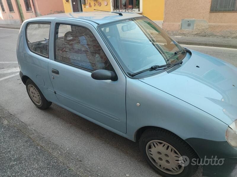 Usata Fiat Seicento 2003 Blu Utilitaria