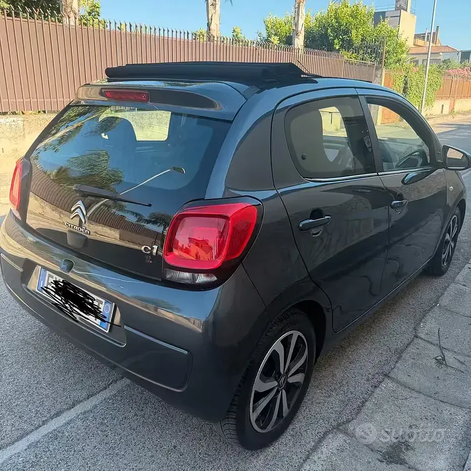 Usata Citroën C1 82 CV (60 kW) 2015 Grigio Utilitaria