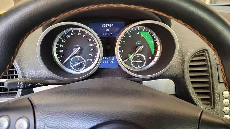 Usata Mercedes SLK200 163 CV (119 kW) 2006 Giallo Cabrio