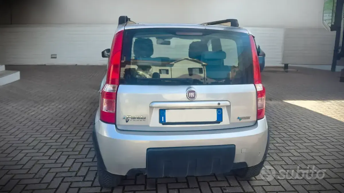 Usata Fiat Panda 2008 Grigio Utilitaria