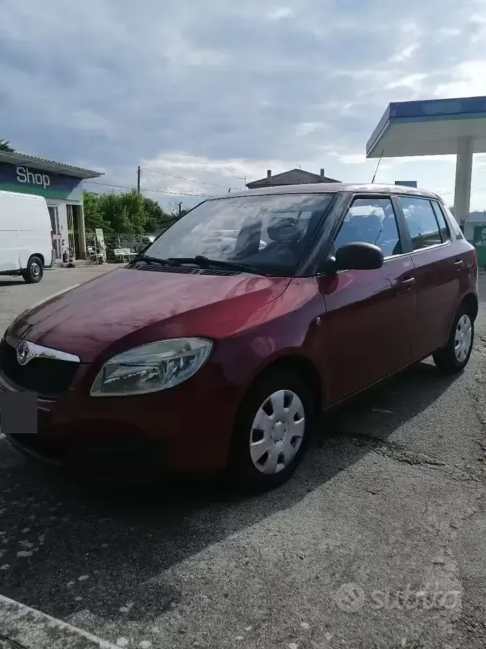 Usata Skoda Fabia 60 CV (44 kW) 2008 Rosso Berlina