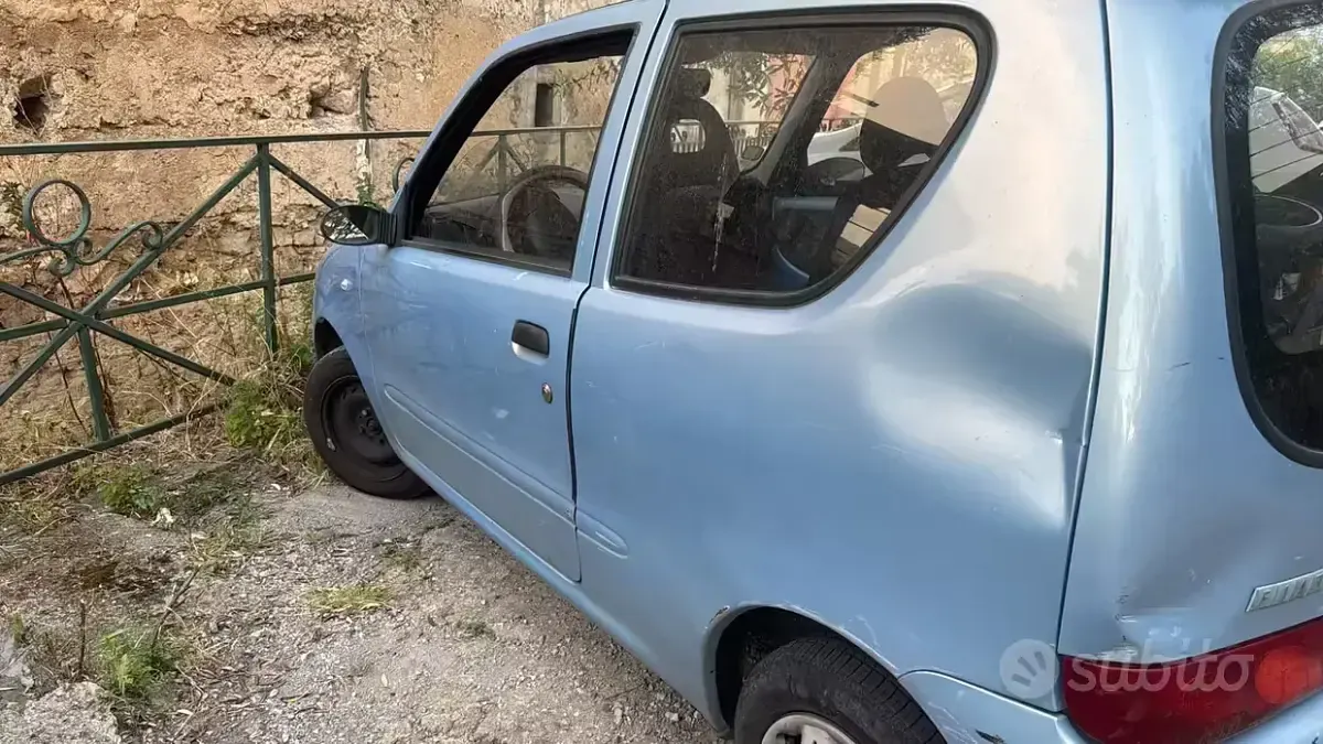 Usata Fiat 600 2001 Blu Utilitaria
