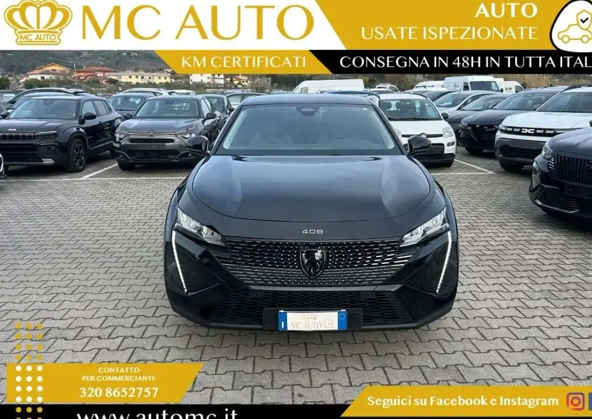 Gebraucht Peugeot 408 Allure 136 PS (100 kW) 2025 Schwarz SUV