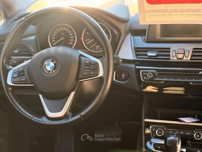 Usata BMW 218 150 CV (110 kW) 2017 Nero Station wagon