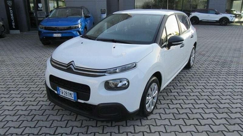 Bianco Usata 2019 Citroën C3 Feel Furgone | 6500 € (Buon prezzo) - Immagine 1/4