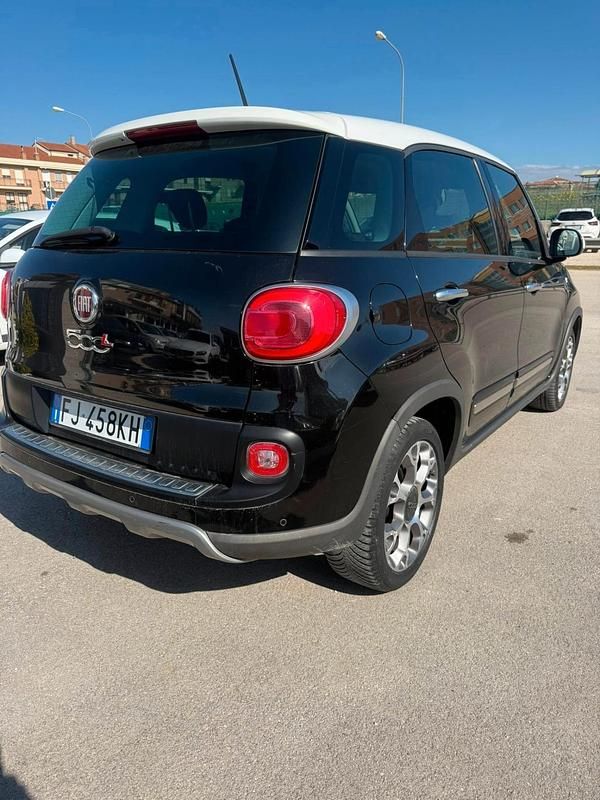 Usata Fiat 500L Trekking 95 CV (69 kW) 2017 Nero Monovolume