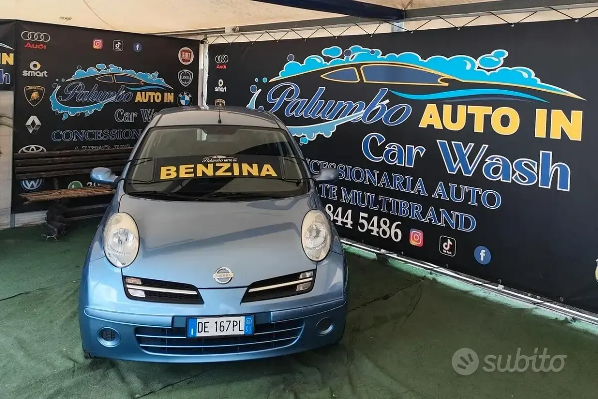 Gebraucht Nissan Micra Acenta 80 PS (58 kW) 2007 Blau Limousine