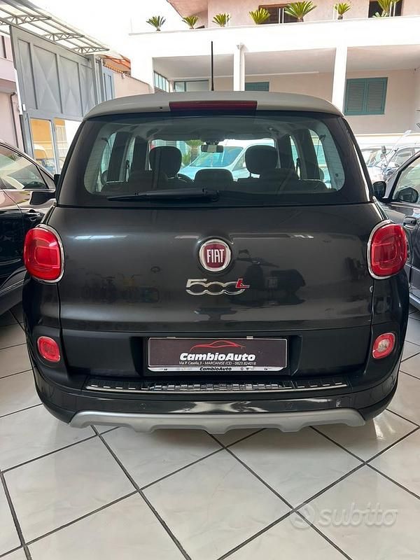 Usata Fiat 500L Trekking 120 CV (88 kW) 2017 Grigio Monovolume