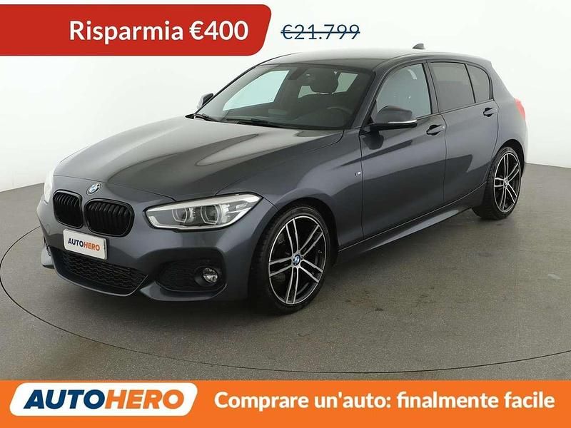 Usata BMW 118 M Sport 136 CV (100 kW) 2019 Grigio Utilitaria