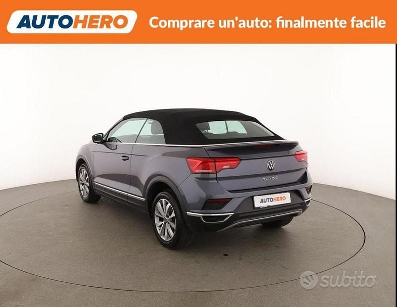 Usata VW T-Roc Cabriolet 115 CV (84 kW) 2021 Grigio Cabrio