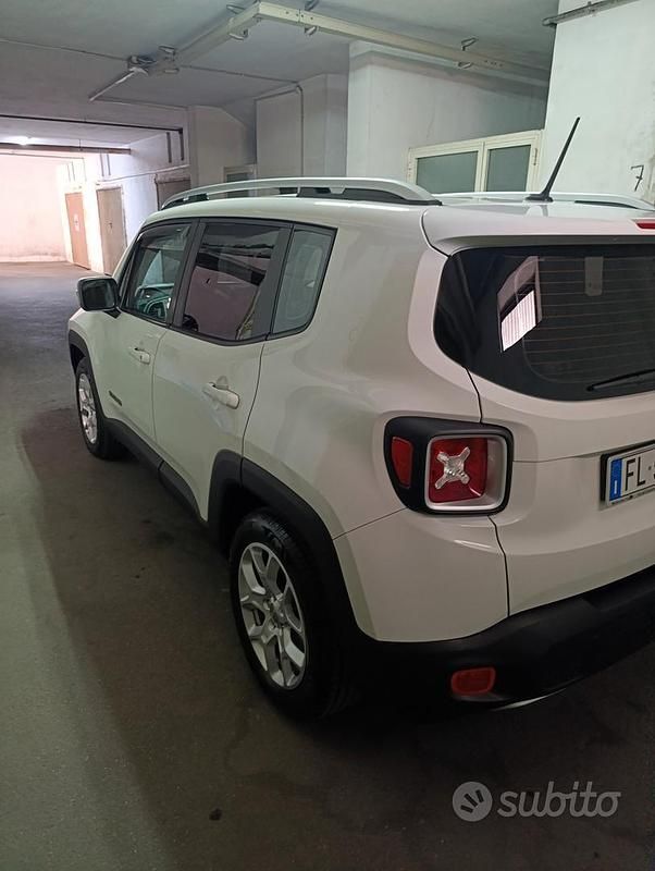 Usata Jeep Renegade 120 CV (88 kW) 2017 Bianco SUV