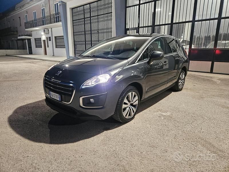 Usata Peugeot 3008 Allure 120 CV (88 kW) 2015 Grigio Monovolume