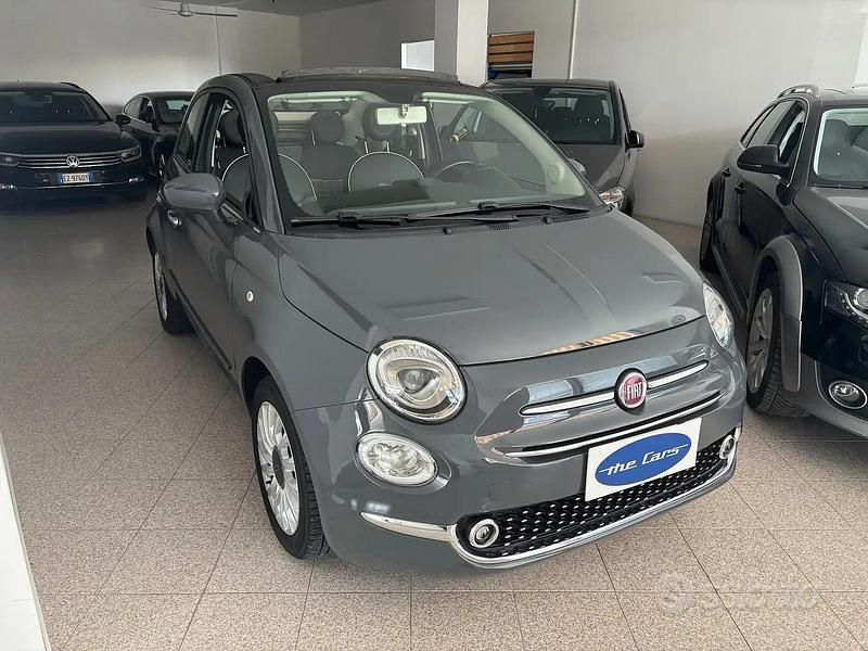Usata Fiat 500C Lounge 69 CV (50 kW) 2019 Grigio Cabrio